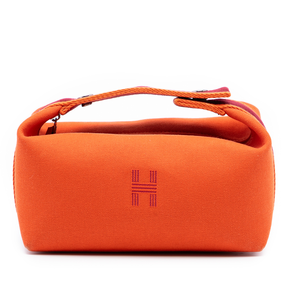 Pre-Loved Hermes Small Toile Bride A Brac Case